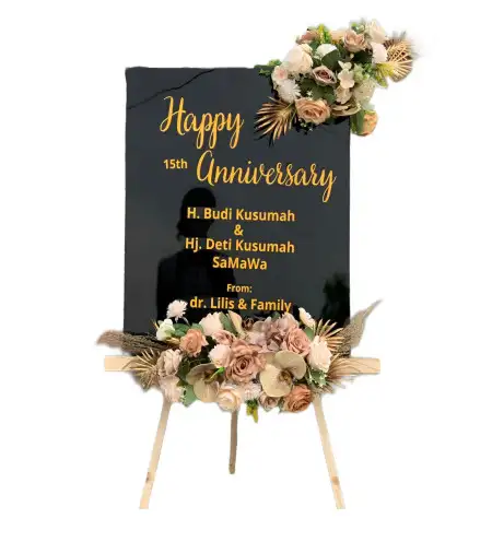 Papan Bunga Akrilik Kaimana