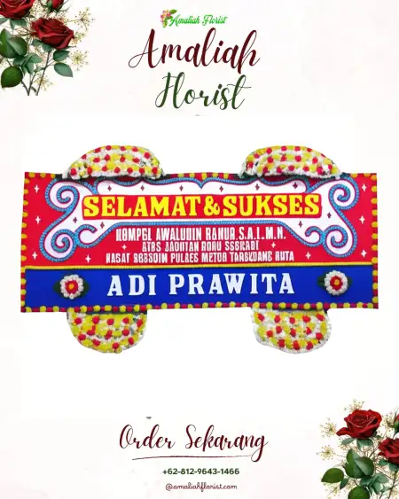 Papan Bunga Ucapan Selamat Kaimana